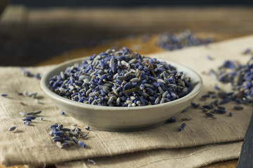 Raw Organic Dry Purple Lavender Spice