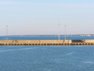 Pier in the Gulf of Finland