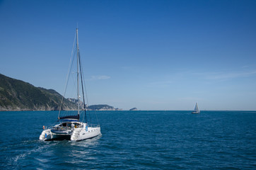 Obraz premium Mittelmeerküste bei Manarola