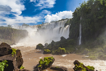 Cataratas del Iguazú,  Park Narodowy Iguazú, Argentyna - obrazy, fototapety, plakaty