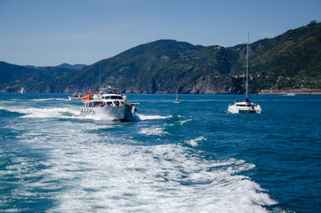 Mittelmeerküste bei Manarola