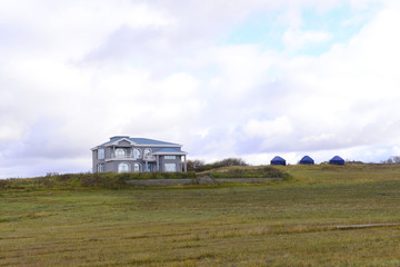 Buildings on the prairie