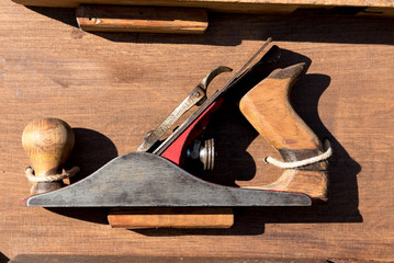Antique carpenter tools