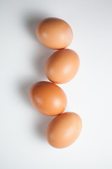 Eggs laying on the Table