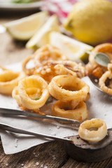 crispy calamari rings