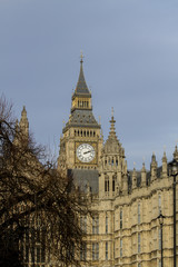 Fototapeta na wymiar Big Ben in Westminster, England