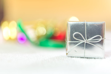 Christmas decorated for background