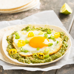 Frühstückstaco - Breakfast taco