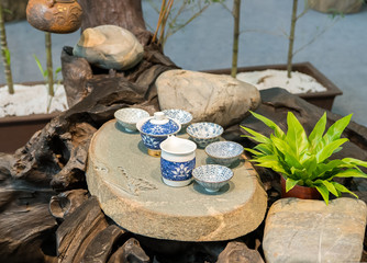 traditional Chinese teapot used in tea ceremony