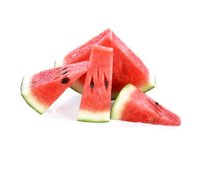 watermelon on white background