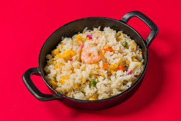 チャーハン　 Fried rice with Chinese food