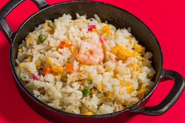 チャーハン　 Fried rice with Chinese food