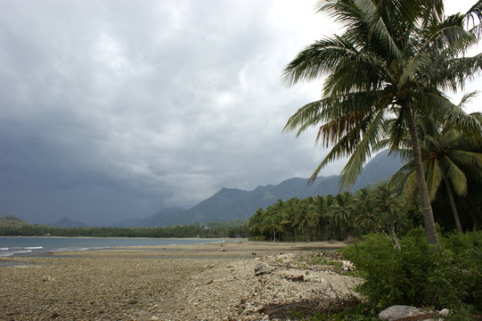 Palippi beach at Majene Indonesia
