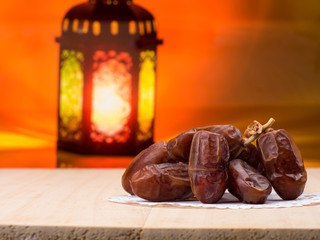 Candle light lids on muslim style's lantern