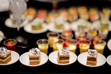 cocktail food catering dessert wedding