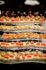 cocktail food catering dessert wedding