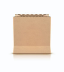 Brown shopping paper bag