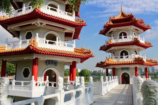 Chinese Garden, Pagoda cinese - Singapore