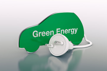 concept of electric car