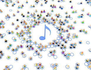 Cartoon Crowd, Hex Music