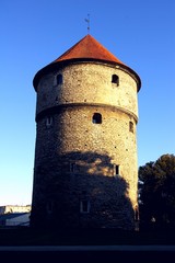 Medieval tower at Tallinn Estonia