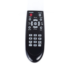 remote control TV on white