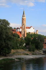 Fototapeta premium St. Martin basilica in Landshut / Germany