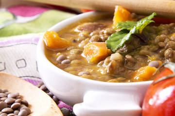 Lentil stew