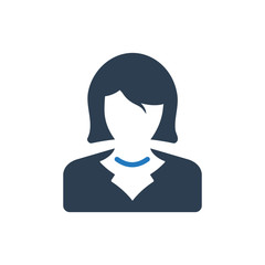 Business Woman Icon