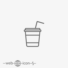 plastic cup or paper cup