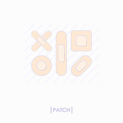 Collection of different patch icons