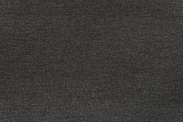 Close Up Background of Black Canvas Textile Texture