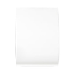 Open the paper journal, Paper Journal, Blank magazin on a white background, Page template design element, Vector illustration