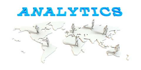 Obraz premium analytics Global Business