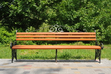 bench in the park