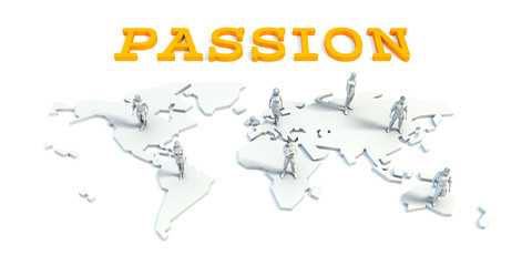 Passion Concept with Business Team