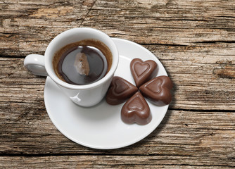 coffee and chocholate