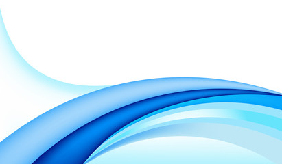 Beautiful blue abstract vector background