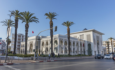 Museum Mohammed VI of modern and contemporary art in Rabat - obrazy, fototapety, plakaty