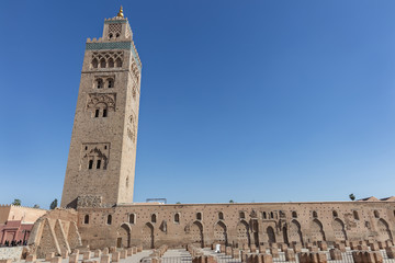 Koutoubia mosque, Marrakesh, Morocco