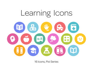 Learning Icons, Pixi Series