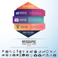 Geometric Infographics Design Template