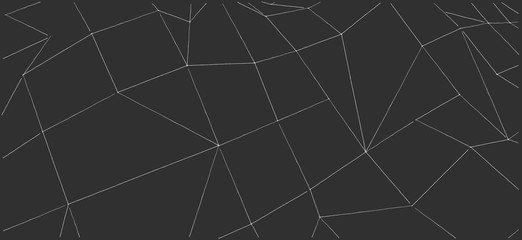 Geometric polygon background for brochure or banner design. Internet, Web abstract concept.