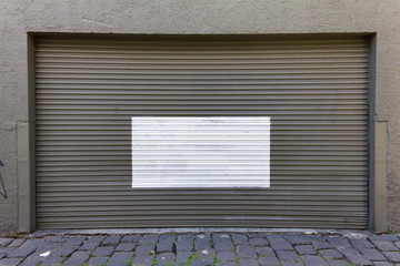 Garage door