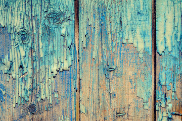 Old painted wood background