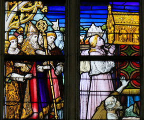Stained Glass - Procession