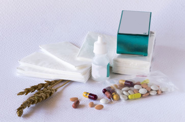 Alergias.
Síntomas de alergia que padece una gran parte de la población.
