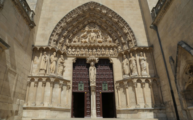 Puerta del Sarmental, Catedral de Burgos, España