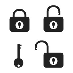 Key icon vector illustration.