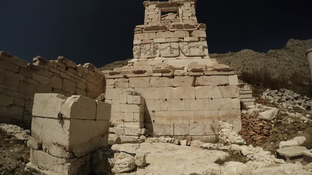 Heroon or Heroum Shrine Dedicated to Ancient or Roman Hero Ancient Ruins of Sagalassos